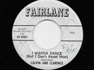 Calvin Scott And & Clarence Carter - I Wanna Dance / Money And Women (45) 21003