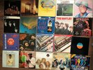 35x VINYL LP RECORDS albums BEATLES blue red OASIS STEVIE WONDER THE JAM PRINCE