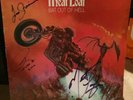 Meat Loaf - Bat Out Of Hell. Signed by Meat Loaf & Steinman. Ex cond. Slv only.