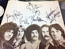 JOURNEY SELF TITLED ORIGINAL WHITE LABEL PROMO AUTOGRAPHED INNER SLEEVE BY FIVE