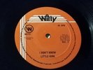 LITTLE KIRK -  I  DON'T KNOW /LITTLE JOHN CORK UP DANCE HALL