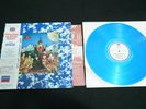 PROMO BLUE VINYL ROLLING STONES THEIR SATANIC MAJESTIES REQUEST JAPAN LP OBI