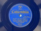78rpm  Jazz - BERNIE CUMMINS: That Coed Party & BEN SELVIN: The Waltz is On
