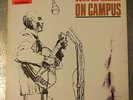 Lp John Lee Hooker On Campus Signé Main Vee Jay Records LP/SR 1066 USA Press1963