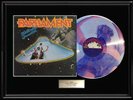 PARLIAMENT MOTHERSHIP CONNECTION LP WHITE GOLD PLATINUM TONE RECORD RARE