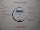 Promo LP Informationsplatte ROLLING STONES - The Cicadas  u.a. 1964 Germany