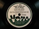 V-Disc 268 with Rare Green U S Marine Corps Label -Bob Crosby & King Cole Trio E