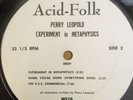 Perry Leopold - Experiment In Metaphysics. Original Pressing. LP
