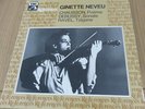 GINETTE NEVEU CHAUSSON/DEBUSSY/RAVEL FRANCE EMI 2C051-03982