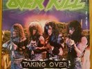 OVERKILL Taking Over LP 1987 Megaforce  81735-1 Thrash Metal Orig SHRINK* VG