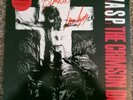U.Rare W.A.S.P Crimson Idol UK LtdEd Crimson Vinyl LP Signed media NM sleeve VG+