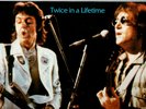 JOHN LENNON  PAUL MCCARTNEY TWICE IN A LIFETIME ALBUM LP RECORD VINYL