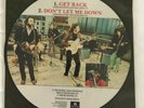 Get Back The Beatles Picture Disc 45 RPM Vinyl 20th Anniversary Edition