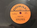 Johnny Burnette Coral Records #61651 Tear it Up 78 RPM 10 Inches VG++