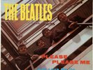 BEATLES PLEASE PLEASE ME  RARE FANTASY SIGNED COVER ART w/ 70's PARLOPHONE LP