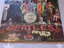 THE BEATLES SGT PEPPER VINYL RECORD PSYCH 1967 UK 1ST MONO PMC 7027 -1/-1