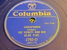 VENUTI LANG BLUE 5 VIBRAPHONIA ADRIAN ROLLINI JIMMY DORSEY COLUMBIA BLUE WAX 78