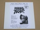 MORBID ANGEL - CRUSH JESUS CHRIST LIVE 1991 - ROTES VINYL 333 Ex. altars blessed