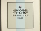NEW ORDER: ceremony / in a lonely place FACTORY 12