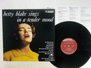 BETTY BLAKE SINGS IN A TENDER MOOD BETHLEHEM COJY-9039 Japan MONO VINYL LP