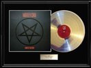 MOTLEY CRUE SHOUT AT THE DEVIL WHITE GOLD PLATINUM TONE RECORD LP RARE ALBUM