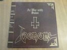 VENOM - AT WAR WITH SATAN - GATEFOLD + INSERT - VERY GOOD-