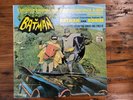 RARE BATMAN TV Soundtrack NELSON RIDDLE TFM 3180 Cover advertisement Yellow Text