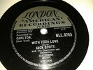 JACK SCOTT with The Chantones : WITH YOUR LOVE  /  GERALDINE. UK.78.rpm (1958)