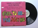 Marlo Thomas & Friends FREE TO BE YOU AND ME 1972 NM vinyl LP+bonus CD w/booklet