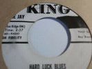 Roy Brown - Hard Luck Blues - Mono 45 Record 1959 Dee Jay Copy Rare