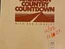 RADIO SHOW 12/22/84 BOB KINGSLEY ACC: CONWAY TWITTY, HANK WILLIAMS JR,JUDDS,REBA