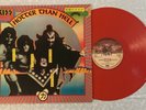 KISS HOTTER THAN HELL LIMITED EDITION RED VINYL LP PYE RECORD RARE WITH POSTER