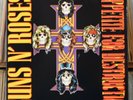 GUNS N' ROSES  'APPETITE FOR DESTRUCTION' CENSORED CROSS COVER MINT-/NEAR MINT