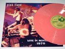 PINK FLOYD - LIVE IN MONTREUX 1970 - 2LP PINK VINYL RARE CONCERT ALBUM V488