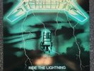Metallica Green Ride The Lightning Vinyl Lp Rare Yellow Free Shipping