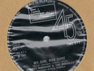 TAMLA-THE MIRACLES-MY GIRL HAS GONE/CRAZY ABOUT THE LA LA LA-UK TMG 811 NM