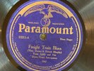 Paramount 12211 Trixie Smith Down Home Syncos FREIGHT TRAIN 78rpm 1924 EE+ BLUES