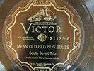 Victor 21135 South Street Trio (Bobby Leacan) BED BUG BLUES 78rpm Blues V+ 1928