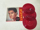 Elvis Presley Cover 1963 Japan 7' 3 x Red Flexi disc with Booklet