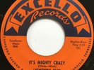 LIGHTNIN SLIM It's Mighty Crazy/Hoo Doo Blues EXCELLO BLUES 45 *hear*