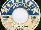 LITTLE AL Little Lean Woman/No Jive EXCELLO BLUES PROMO 45 *hear*