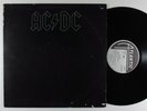 AC/DC Back In Black ATLANTIC LP VG+ embossed cover *