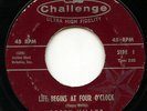 HEAR- Rare Rockabilly 45 - Bobby Milano - Life Begins At Four O'Clock- Challenge