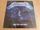 METALLICA - RIDE THE LIGHTNING + INNER -  FRENCH ISSUE - A1/B1 VERY GOOD++