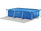 Intex Metal Frame Rectangular swimming Pool 3834L, Blue, 3m x 2m x0.75m - NEW