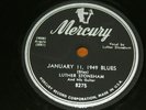 LUTHER STONEHAM 78 rpm Mercury-8275 Sittin' Here Wonderin/January 11, 1949 Blues