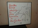 BERTHE BOVY INTERPRÈTE LA VOIX HUMAINE DE JEAN COCTEAU -VINYLE + LIVRET ILLUSTRÉ