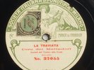 CORISTI la traviata / PEDRO GAILHARD la paloma DISQUE 78 tours RPM FONOTIPIA