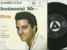 ELVIS PRESLEY   SOUTH AFRICA   PS E.P.   SENTIMENTAL ME    TRI CENTRE