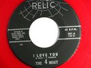 4 MOST Doo Wop RED WAX 45rpm The Breeze and I b/w I Love You HEAR